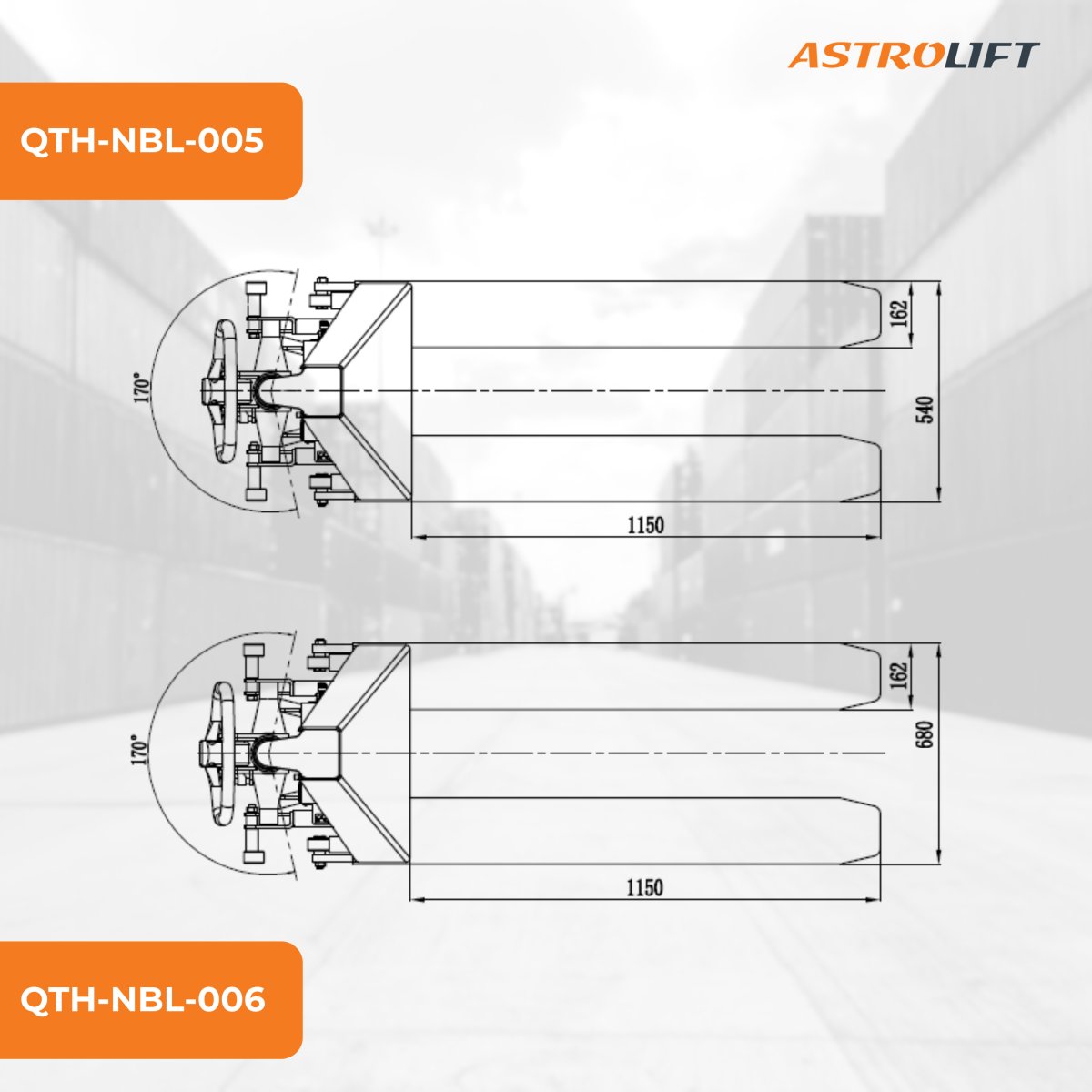 Buy Highlift Pallet Trucks (Stainless Steel) in Pallet Trucks  from Astrolift NZ